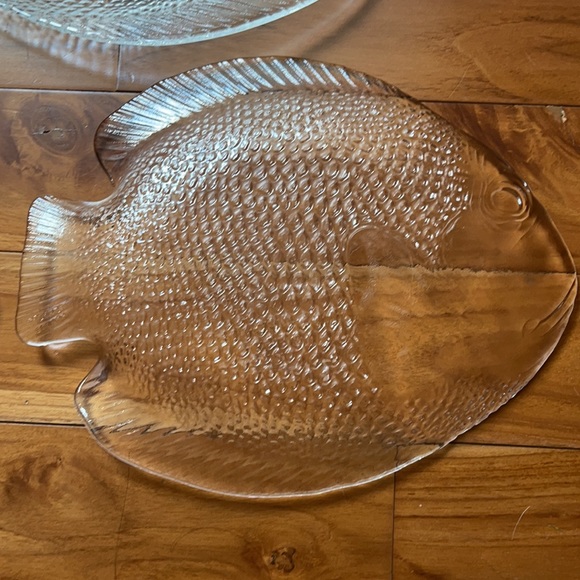 Glass fish plate set - Picture 12 of 12